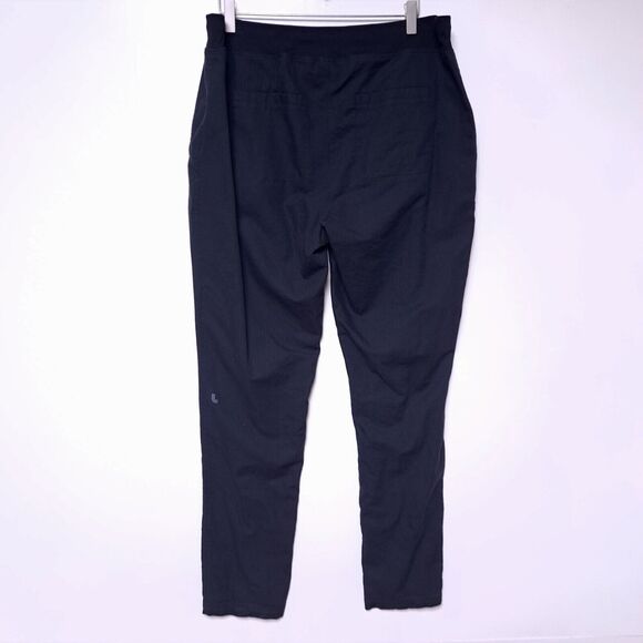 Lole Jala XL Womens Pants Black Lightweight Athleisure Linen Blend - Picture 6 of 15